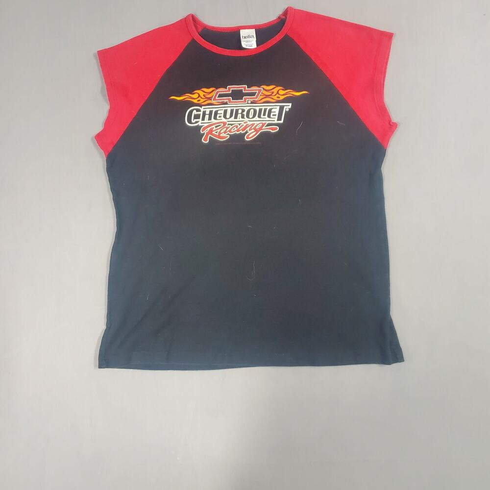 Vintage Bella Chevrolet Racing Women's Top Size XXL